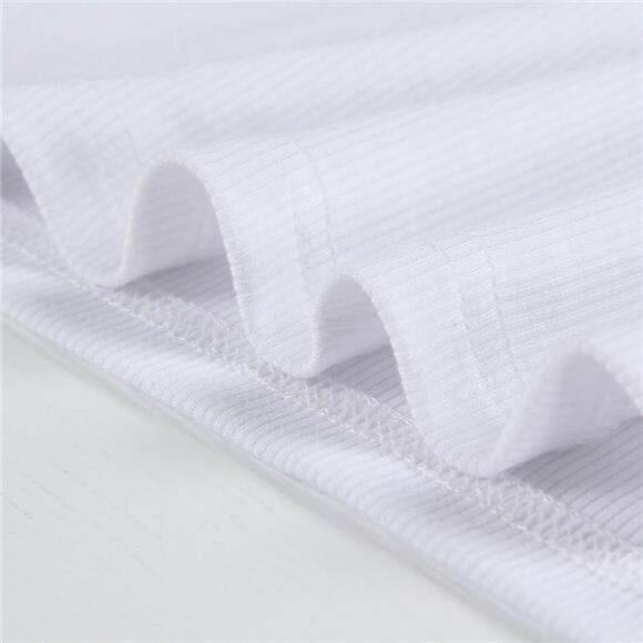 Women's Square Neck Long Sleeve Ribbed Slim Fitted Casual Basic Crop - Picture 4 of 6